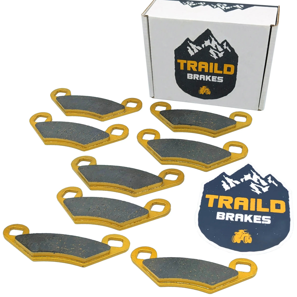 Polaris Sportsman Touring/X2 500/800 2006-2009 Ridge Rider Rotor and Pad Kit