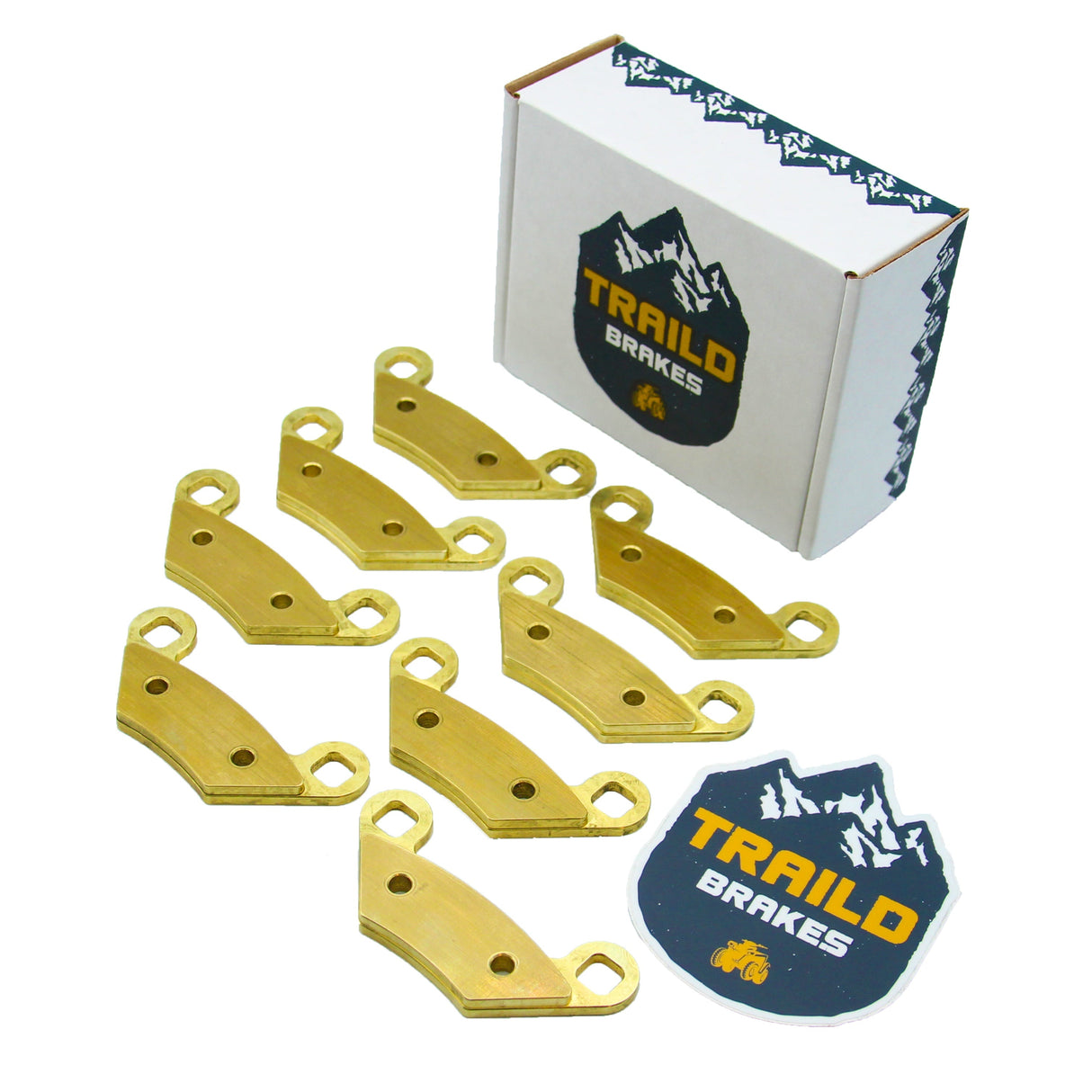 Polaris Sportsman XP 1000/Touring XP 1000/850 High Lifter/X2 550 2010-2026 Brass Brake Pad Set Traild