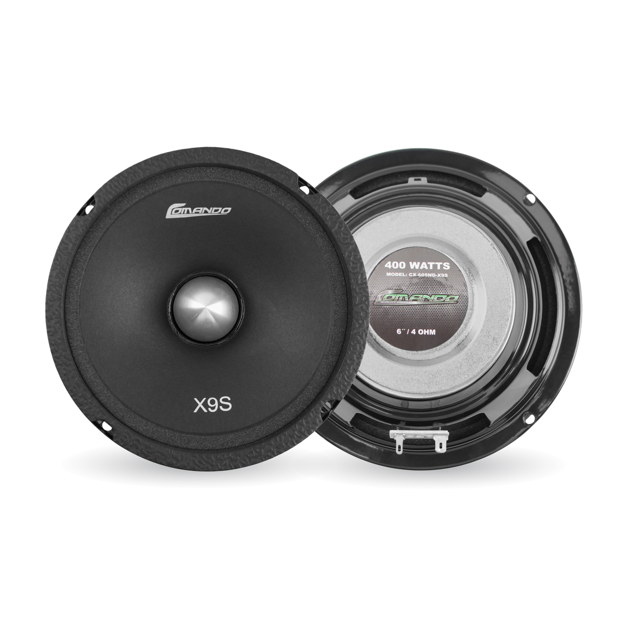 CX-605ND-X9S | 6.5 '' 400W MAX. | COIL 4ohm Comando Audio