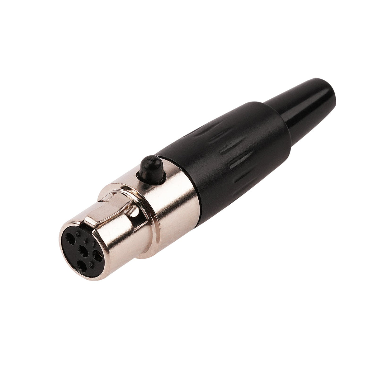 4 Pin Mini XLR Female Connector (PRA-4MINI-XLR) Audiopipe
