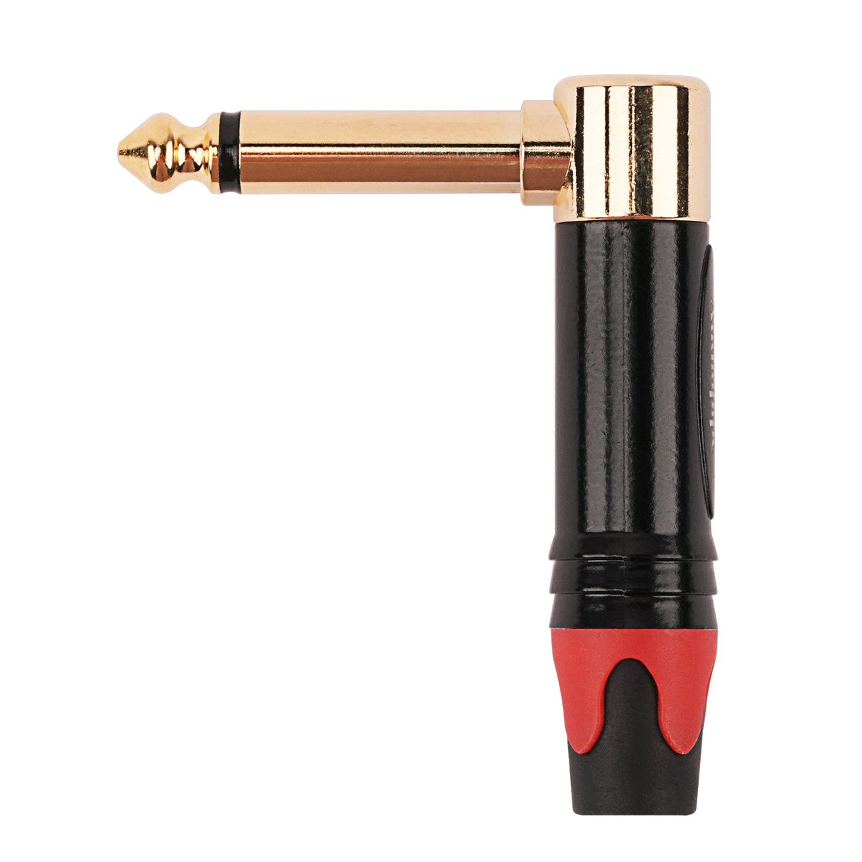 6.35mm Mono Right Angle Plug (PRA-63RA-MBG) Audiopipe