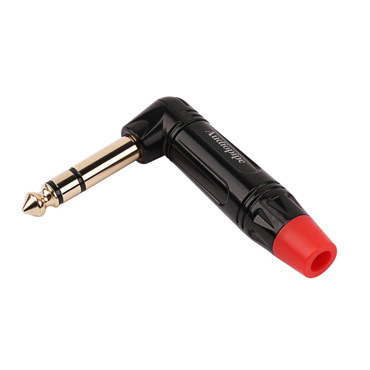 6.35mm Stereo Right Angle Plug (PRA-63RA-SBG) Audiopipe