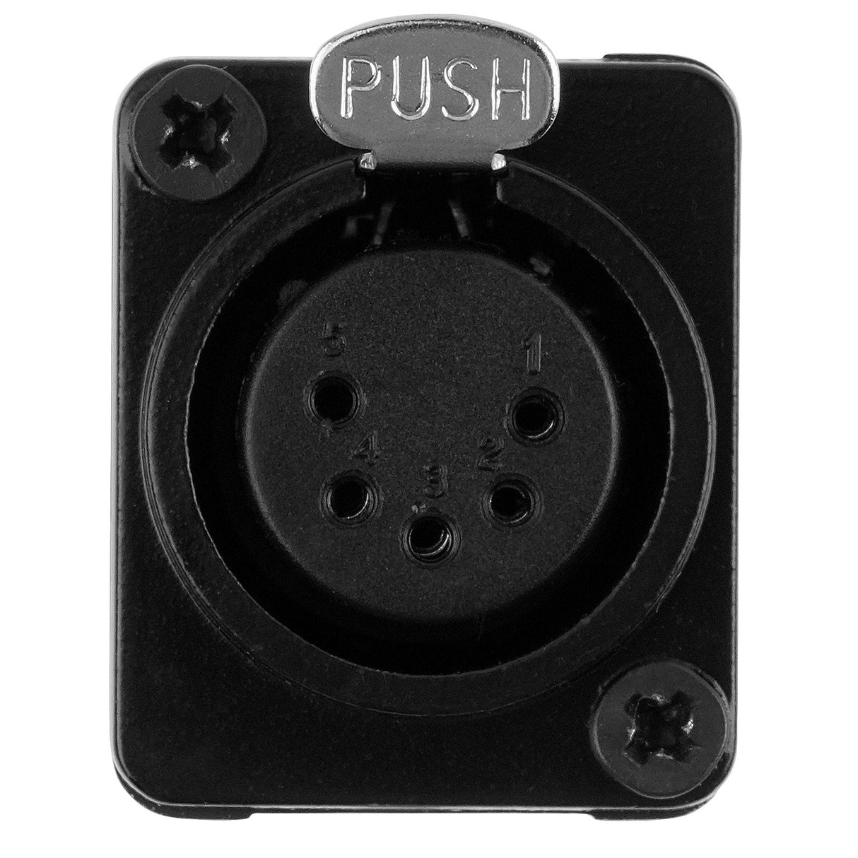 3 Pin Male to 5 Pin Female XLR Adapter (PRA-DMX-3M5F) Audiopipe