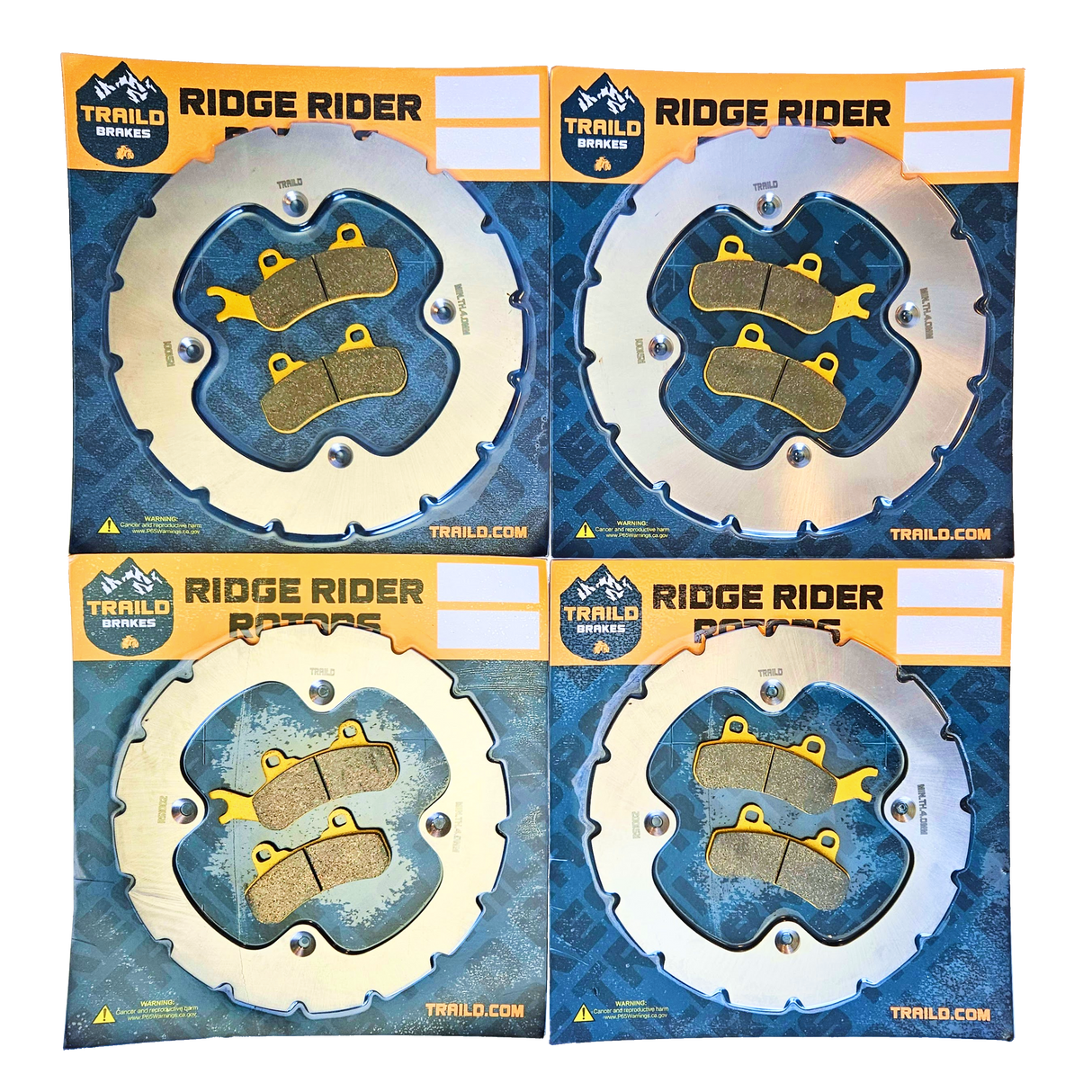 Can-Am Maverick X3 2017-2026 Ridge Rider Rotor and Pad Kit Traild