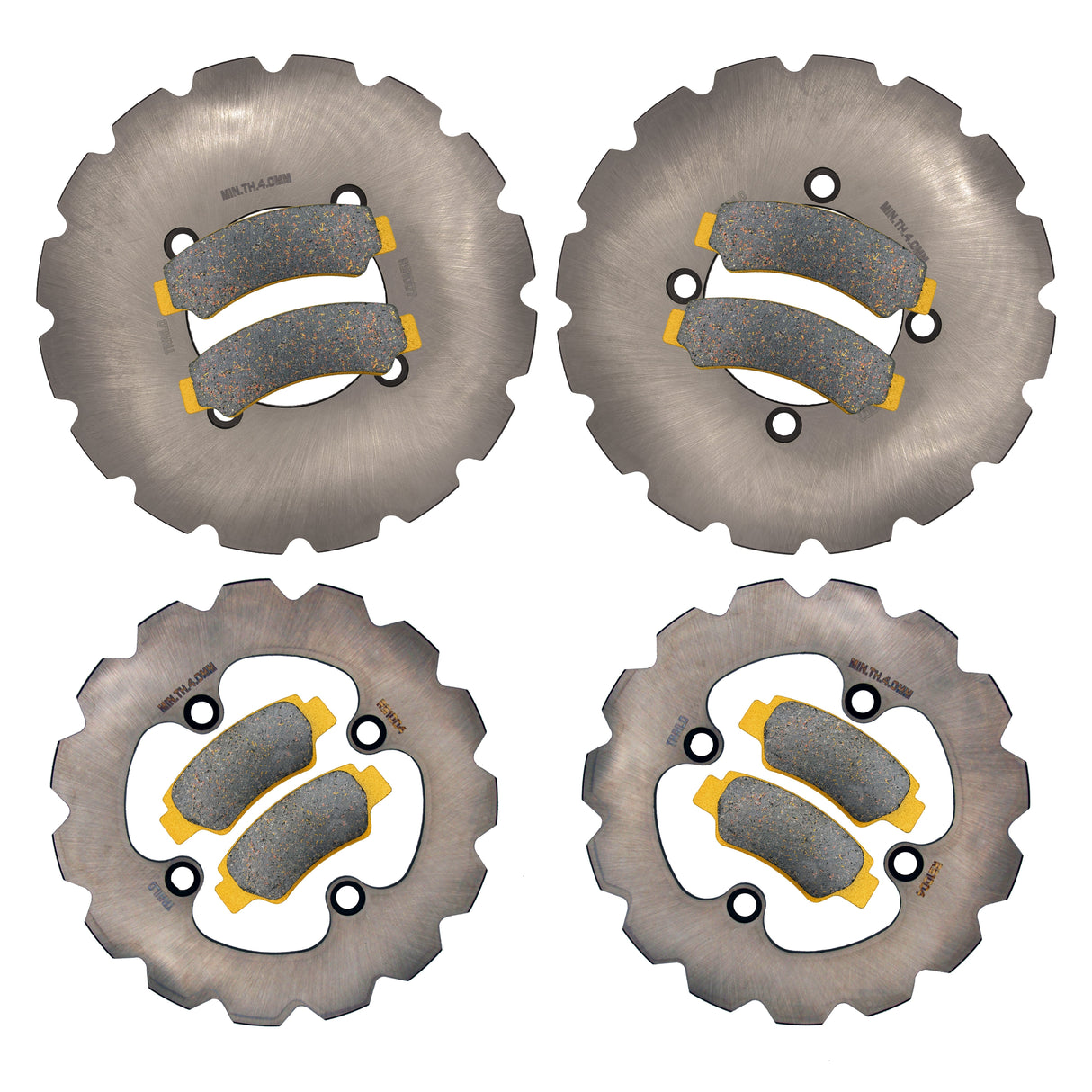 CFMoto UForce 1000 XL/800 XL (6-Seater) 2022-2026 Ridge Rider Rotor and Pad Kit Traild