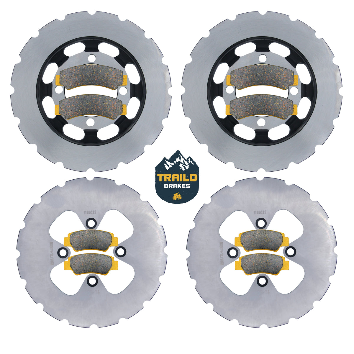 CFMoto CFORCE 800/1000 2024-2026 Ridge Rider Rotor and Pad Kit Traild
