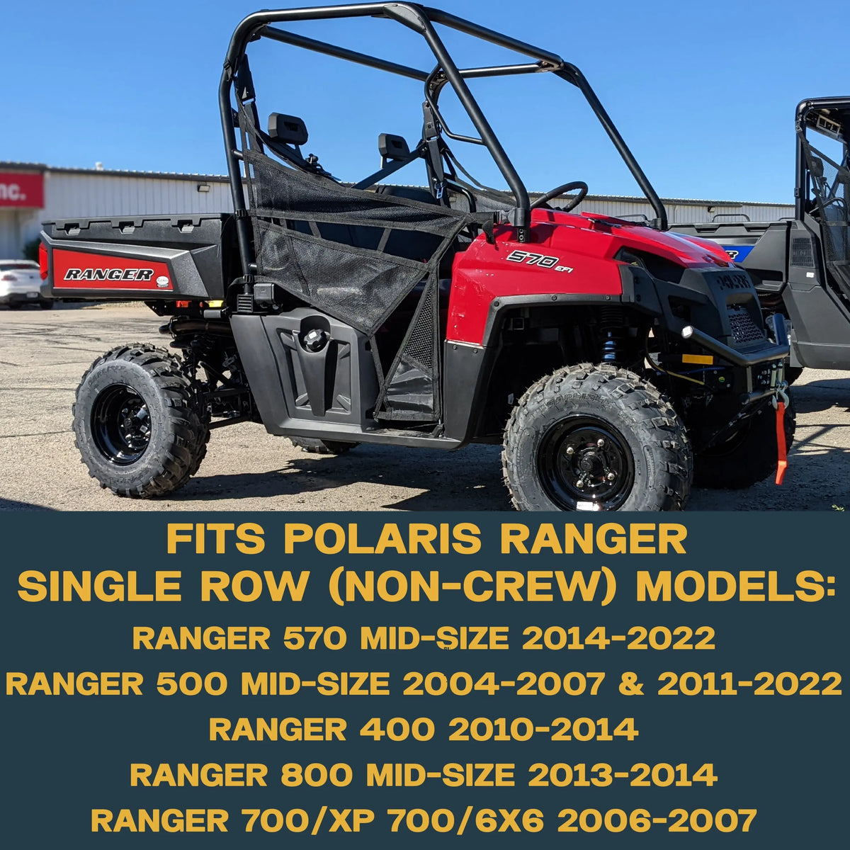 Polaris Ranger 400/500/570/700/800 Mid-Size 2006-2022 Ridge Rider Rotor and Pad Kit