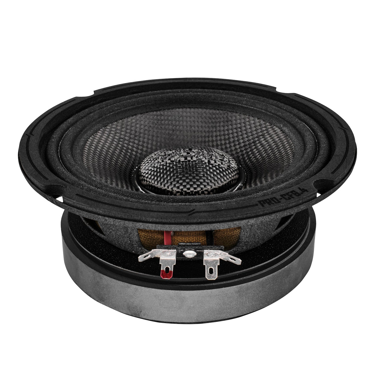 6.5” Motorcycle & Motorsports Loudspeaker With Water Resistant Carbon Fiber Cone | 4-Ohm 300W RMS DS18