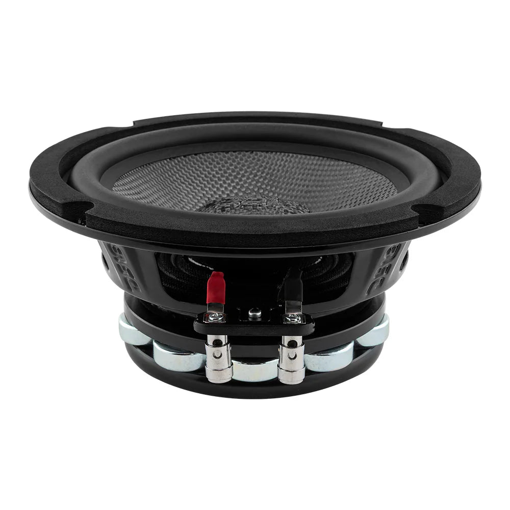 DS18 PRO-CF6.4NR 6.5" 250W RMS Neodymium Carbon Fiber Water Resistant Cone Midbass Speaker (Single) DS18