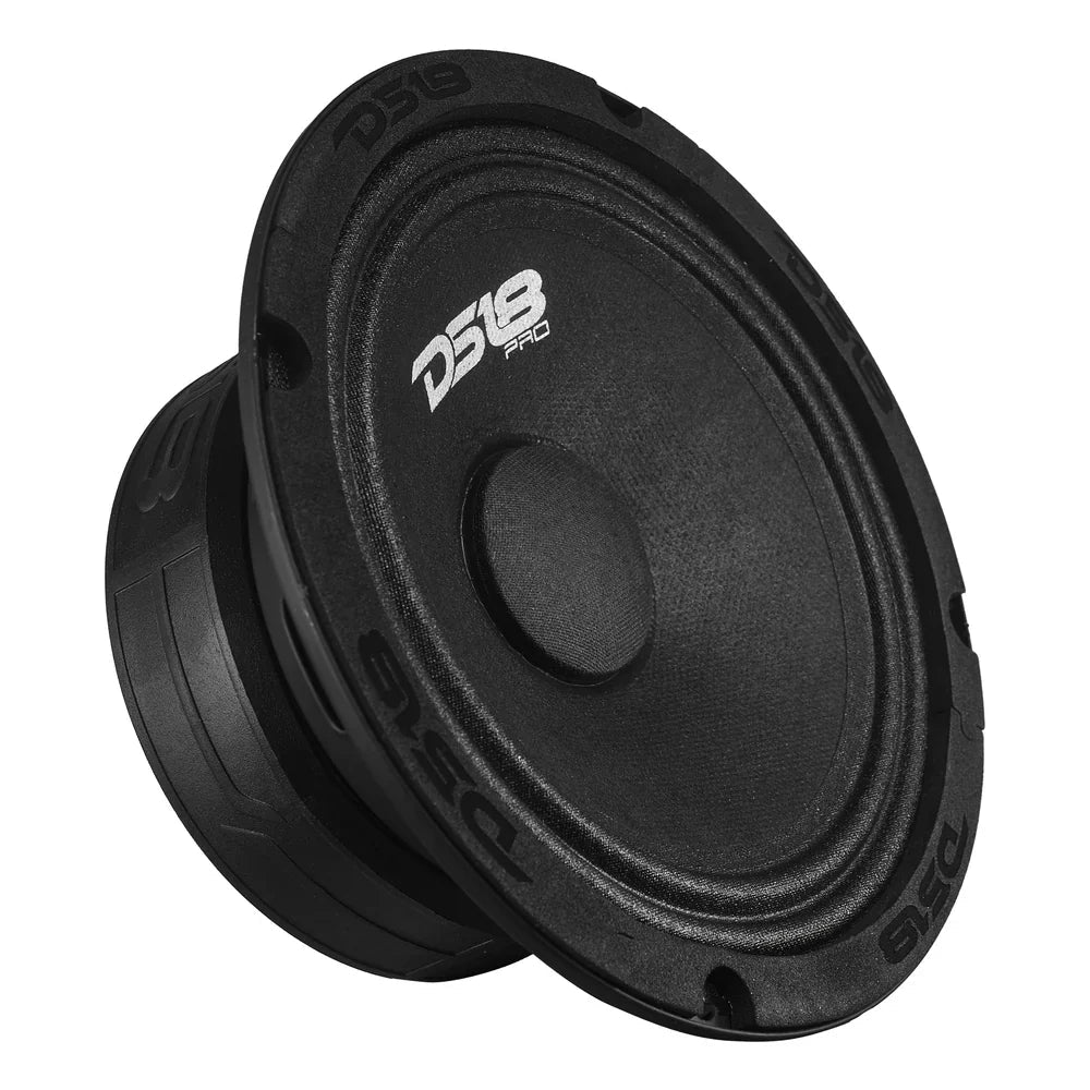DS18 PRO-GM6.4PK 6.5" 140W RMS Loudspeakers and Tweeters Package DS18