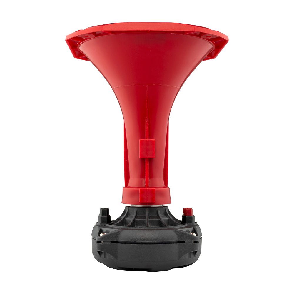 1" Throat Twist On 110° 6.14" Depth Plastic Horn