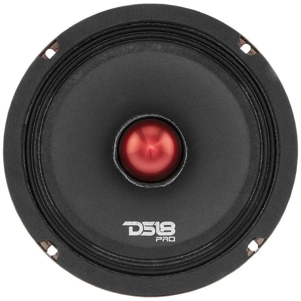 DS18 PRO-X6.4BMSL 6.5" 250W RMS Shallow Midrange Speaker (Single)
