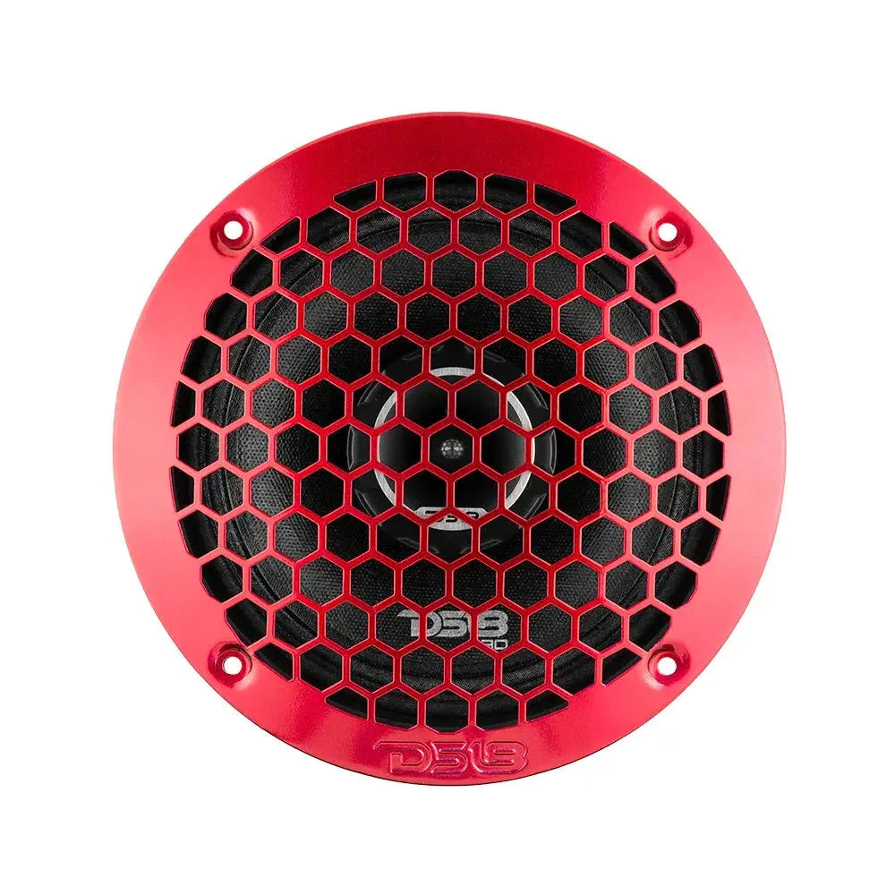 DS18 PRO-ZT6 6.5" 225W RMS Midrange Speaker w/ Built-in Bullet Tweeter 4-Ohm (Single)