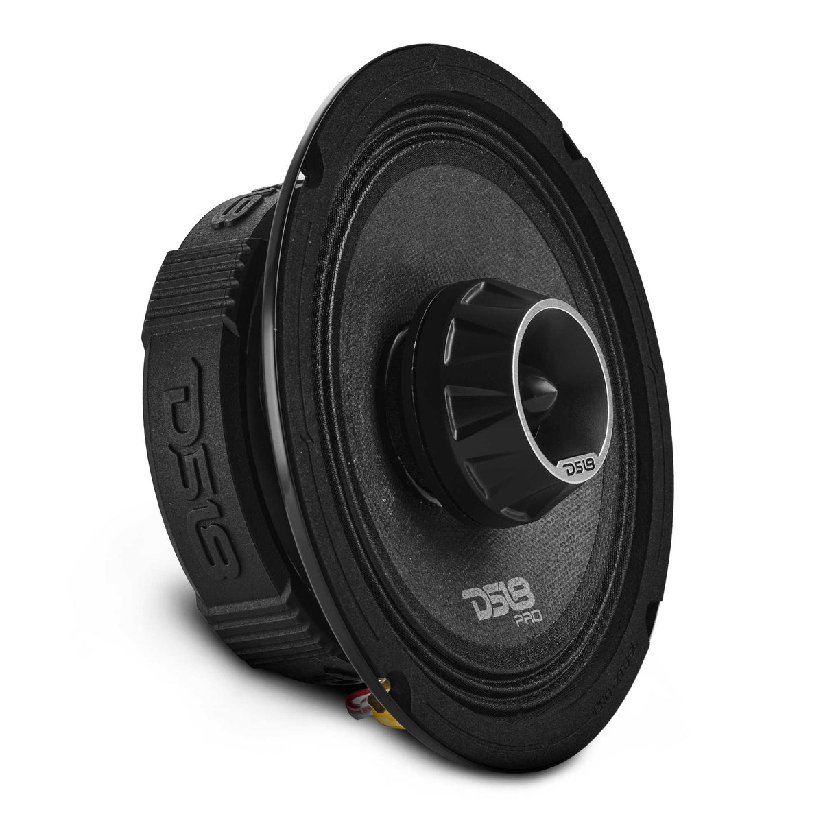 DS18 PRO-ZT6SL 6.5" 200W RMS Slim Coaxial Midrange Speaker Built-in Bullet Tweeter (Single)