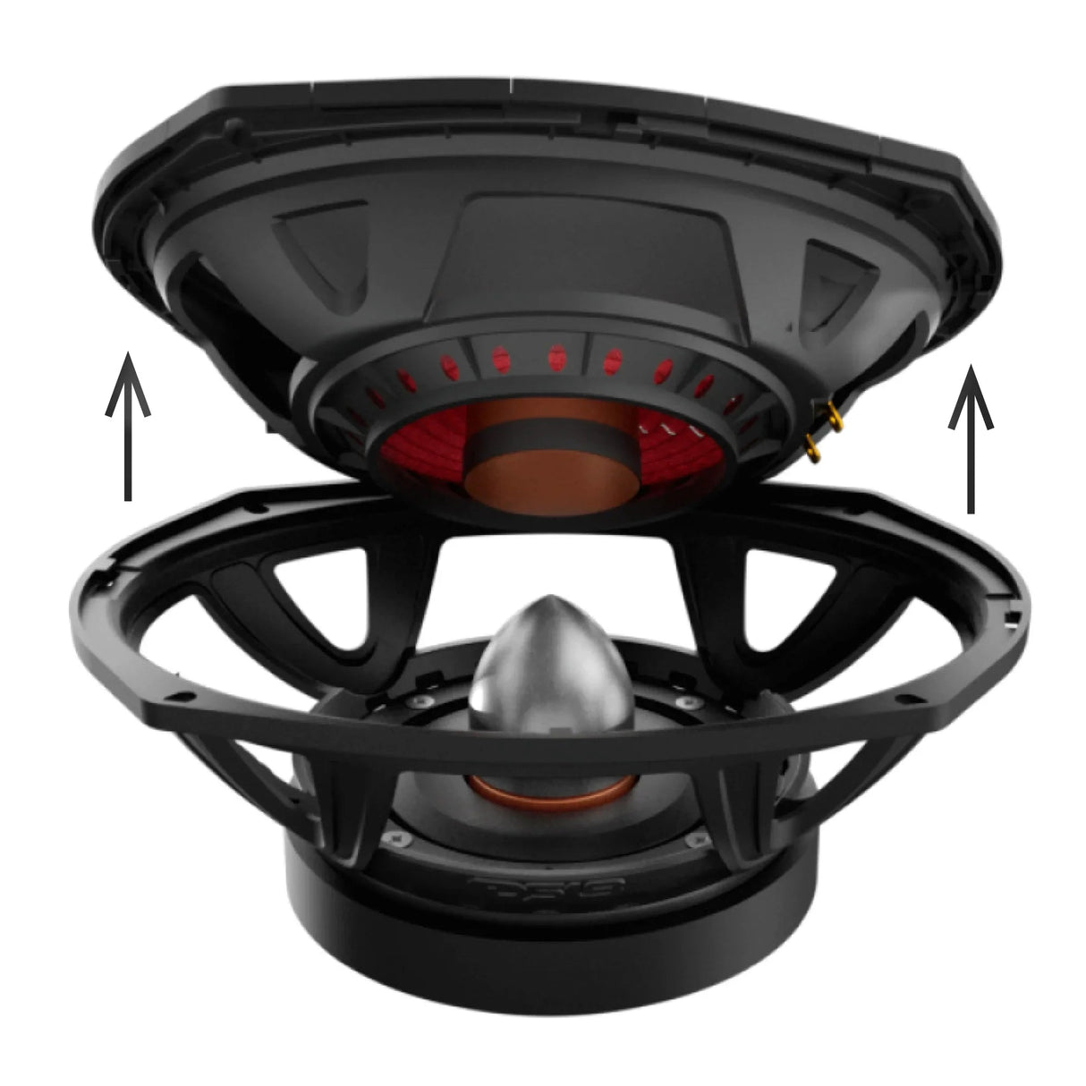 DS18 PROJECT 360 | 6"x9" 300W RMS Midrange Speaker w/ Bullet (Single) DS18