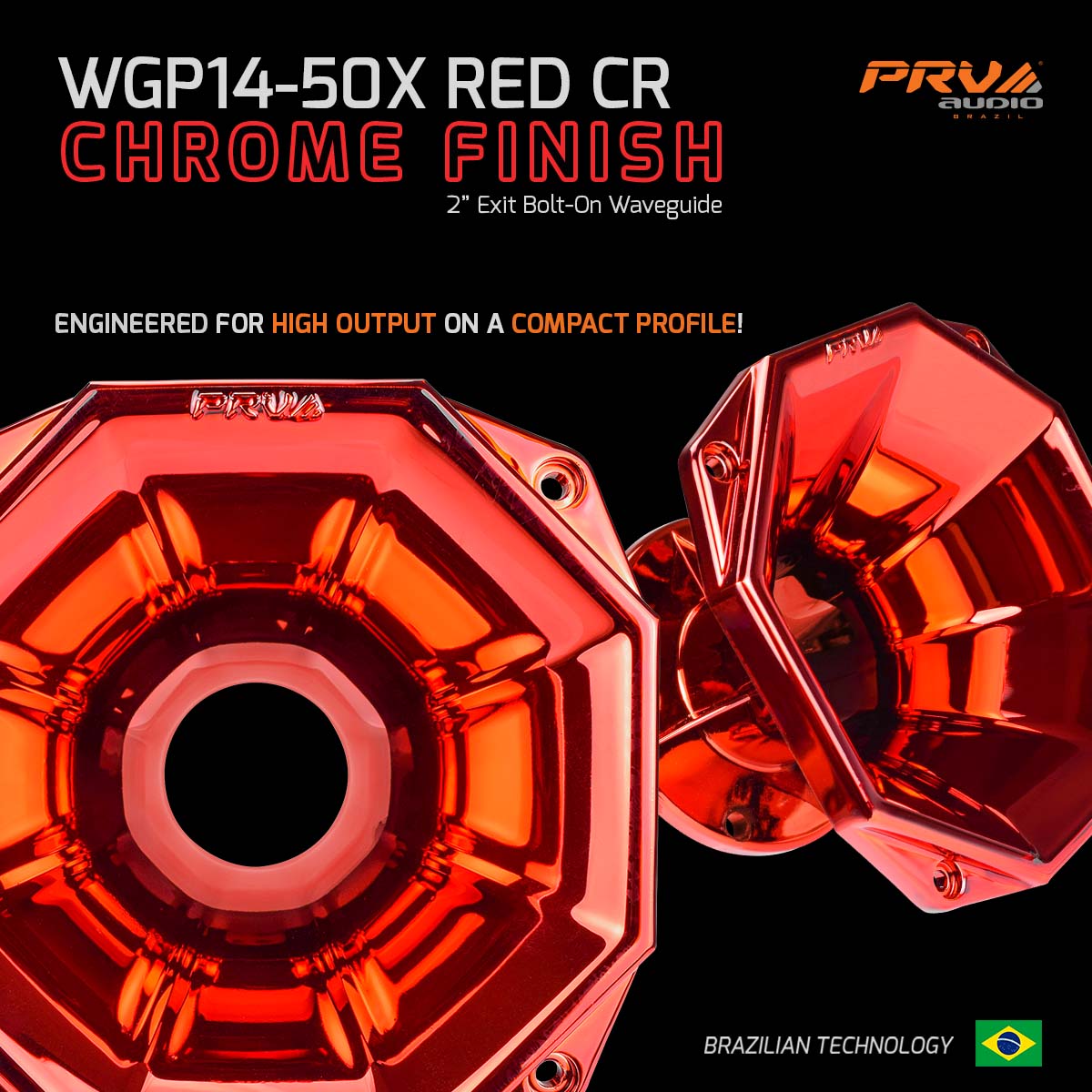 PRV WGP14-50X RED CR Waveguide PRV