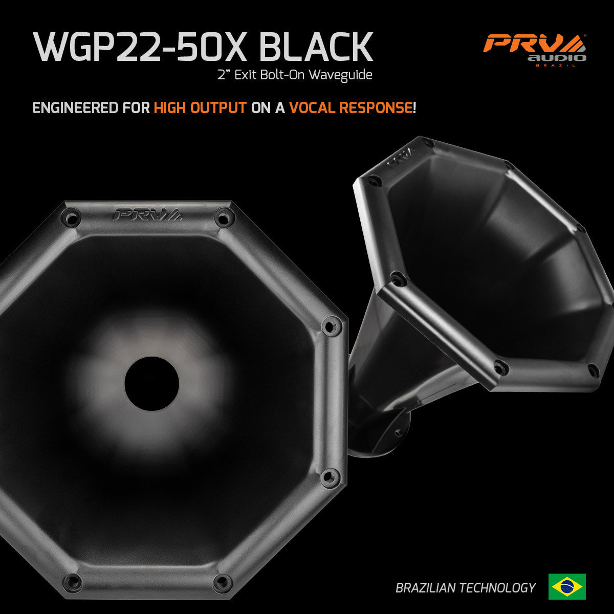 PRV WGP22-50X BLACK Waveguide PRV