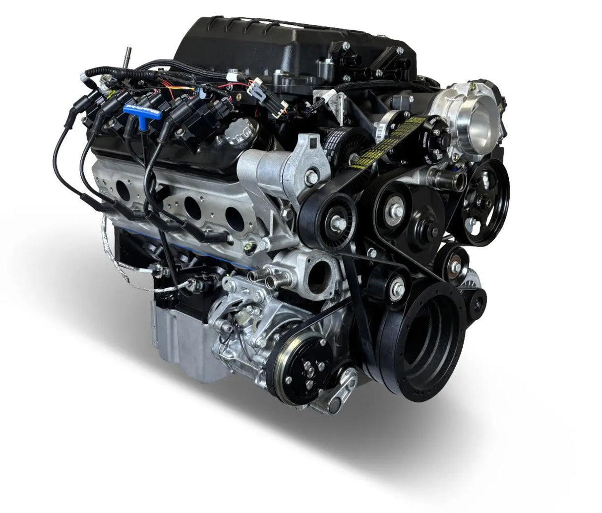 BluePrint Engines PSLS3769SCTK 376 c.i. Pro Series supercharged crate engine - detail view