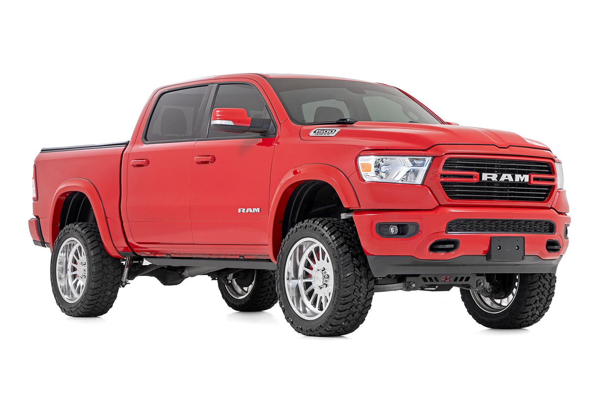 Power Running Boards Dual Electric Motor Crew Cab Ram 1500 (19-26)/1500 TRX (21-24) Rough Country