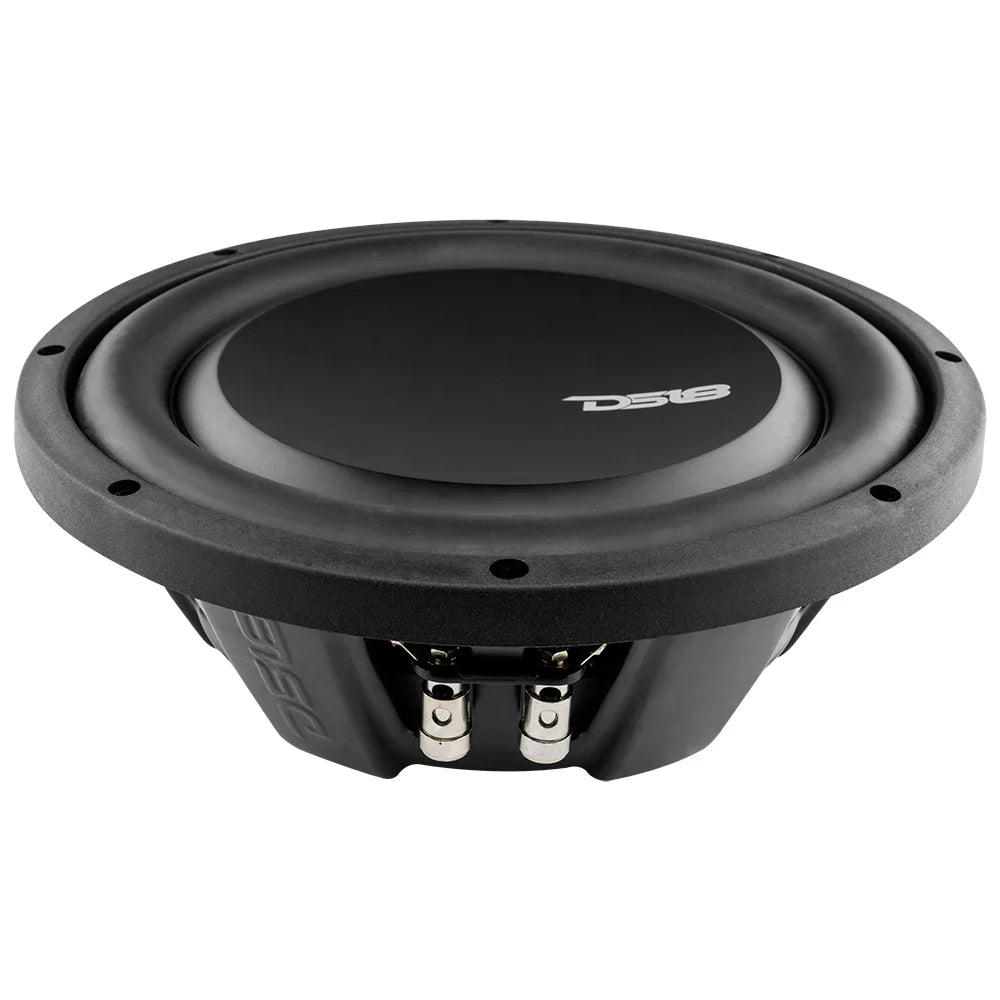 DS18 PSW10.4D 10" 500W RMS Water Resistant Shallow Subwoofer DVC DS18