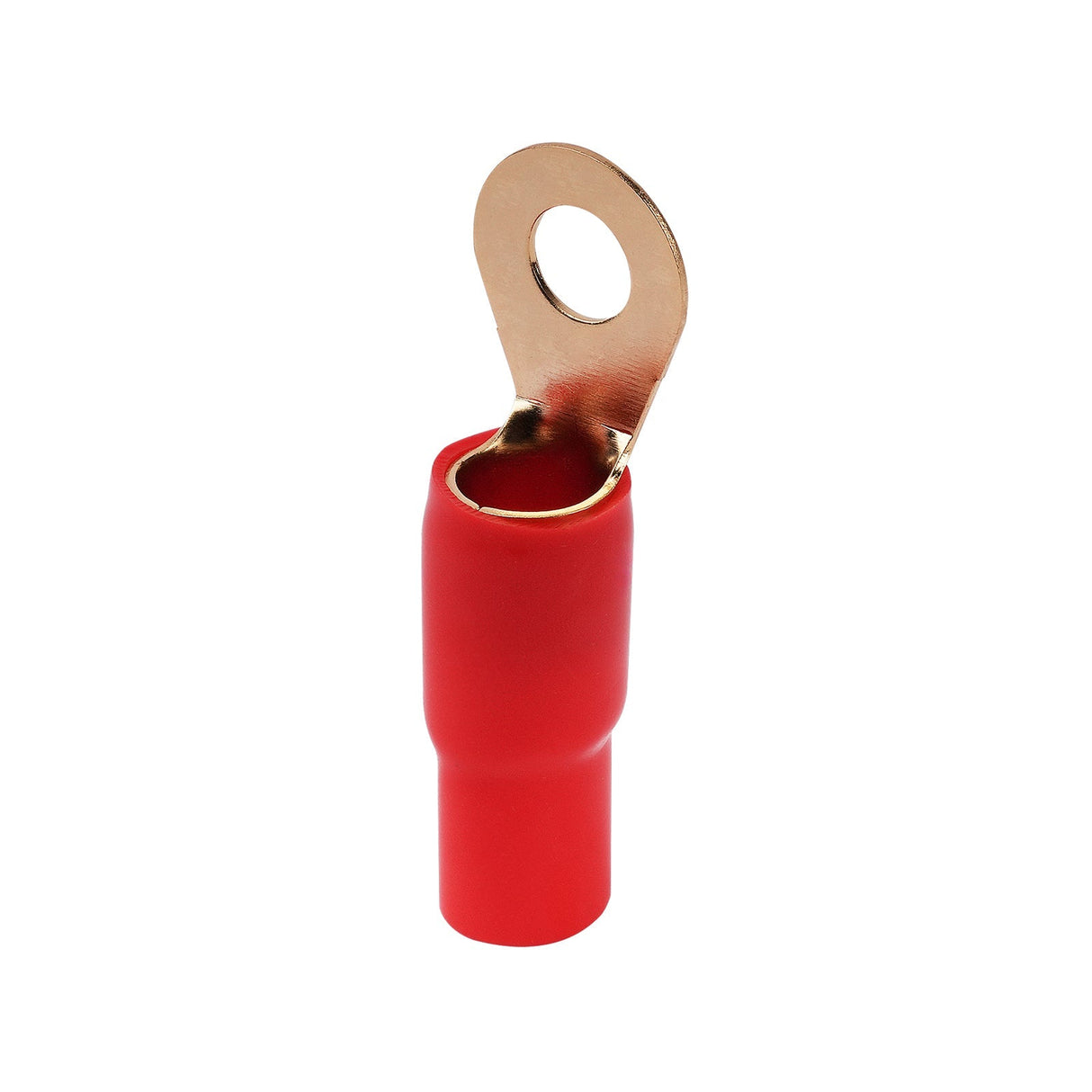 0AWG Gold Plated Ring Terminal, Red (PTRX-0RED) Audiopipe