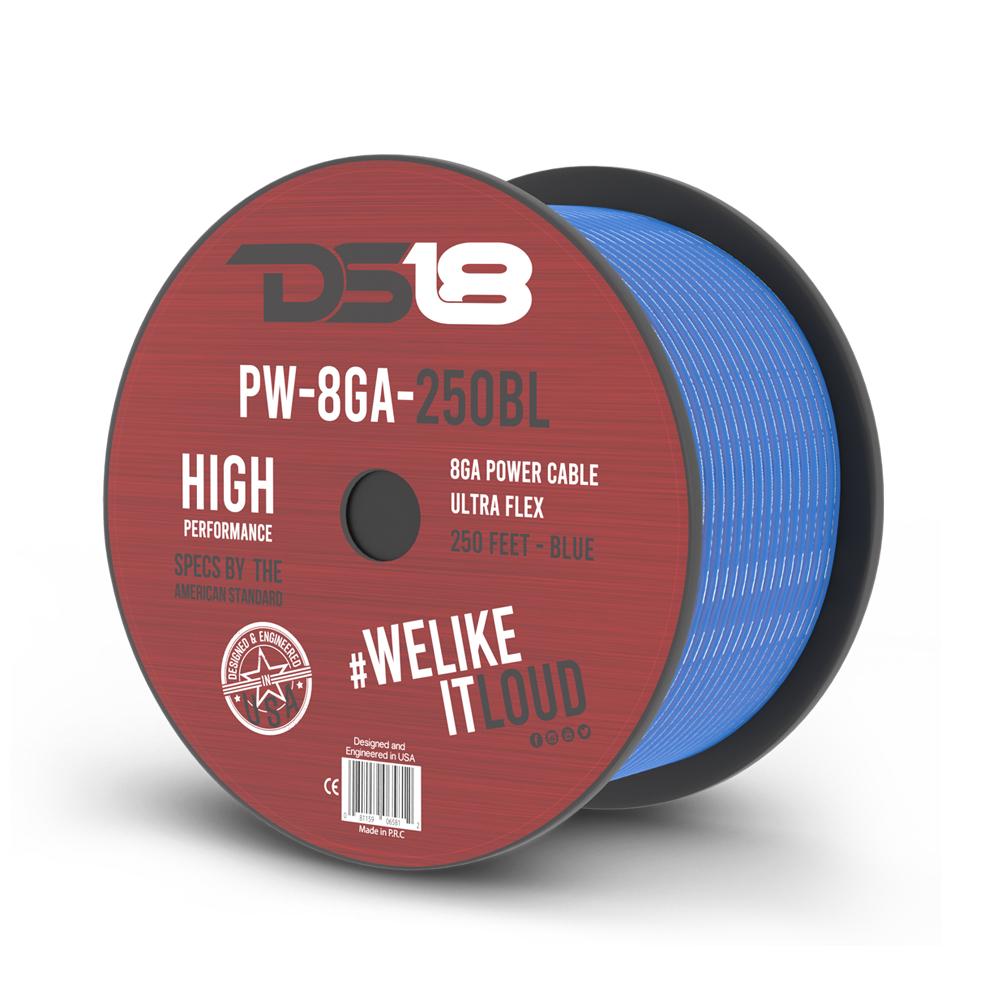 8-GA CCA Ground, Power Cable, 250 Feet