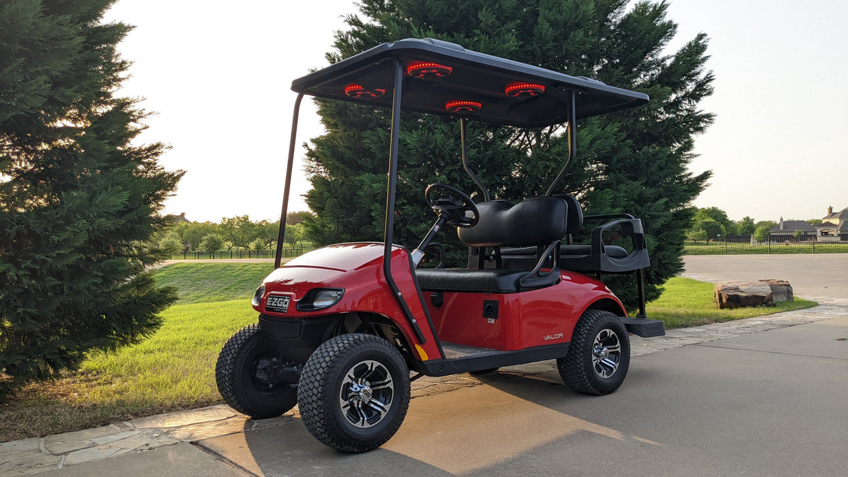 88in Universal-Fit Golf Cart Stereo Tops (4-Seat) Universal-Fit