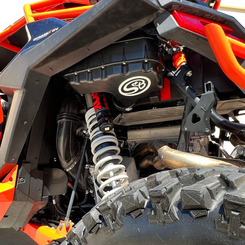 Particle Separator (Wheel Well Mounted) for the 2022-2026 Polaris RZR PRO R 2.0L S&B