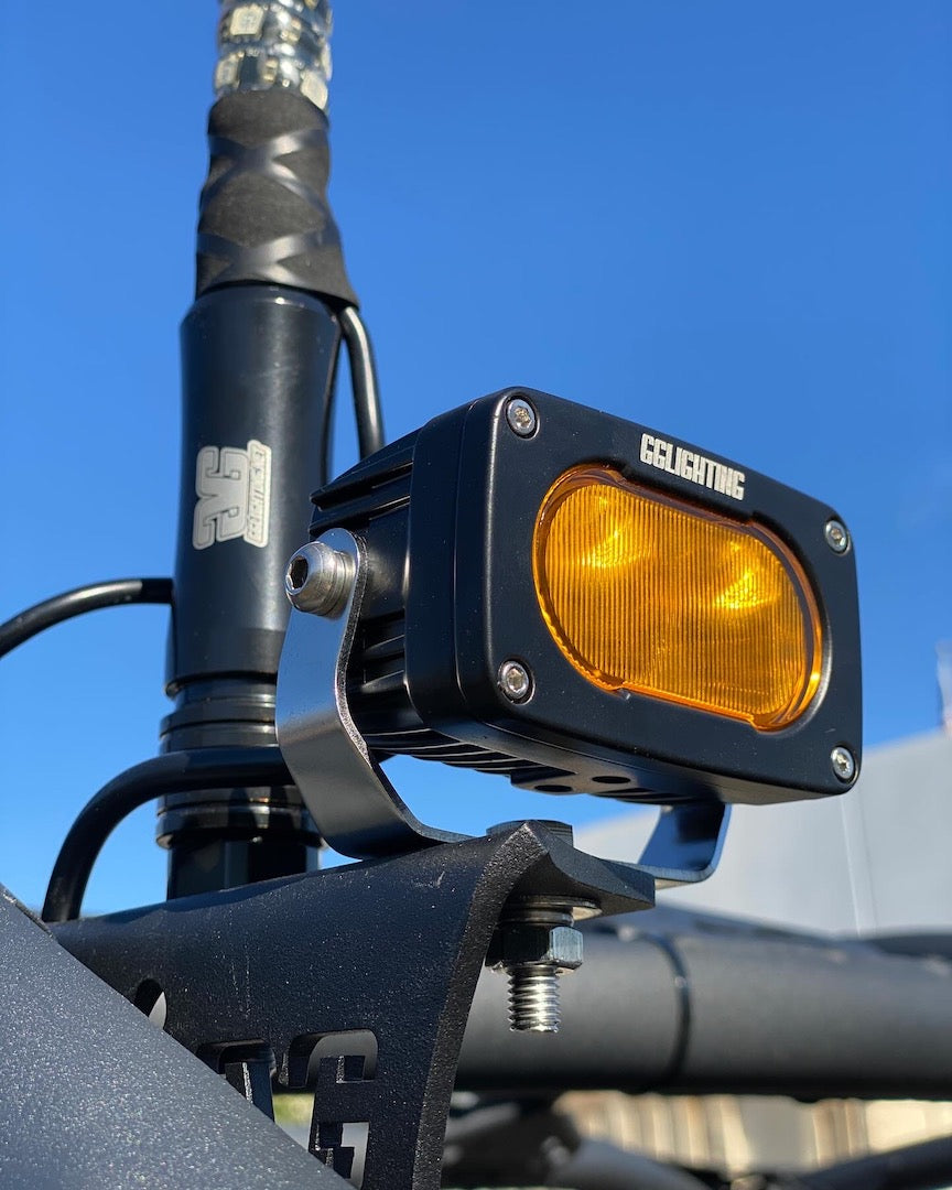 GP10 Flood Offroad LED Pod Amber GGLighting
