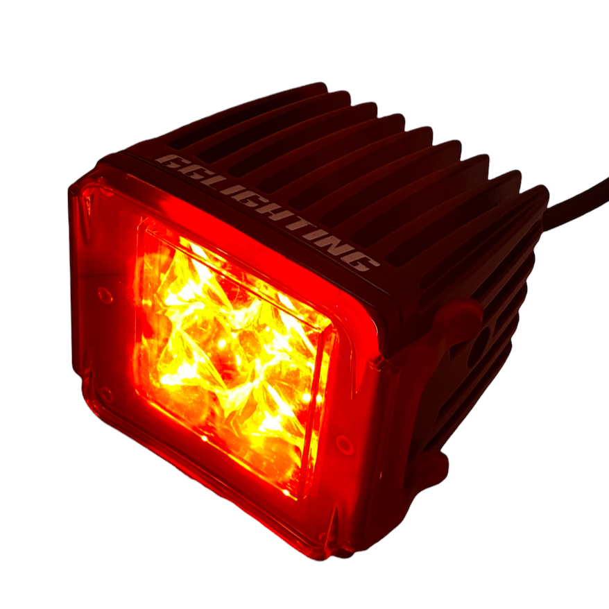 LED Pod Lens Colored Cover GGLighting
