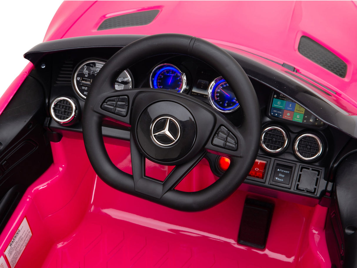 AMG Mercedes Ride On Electric Car For Children W/Magic Cars® Wireless Parental Control