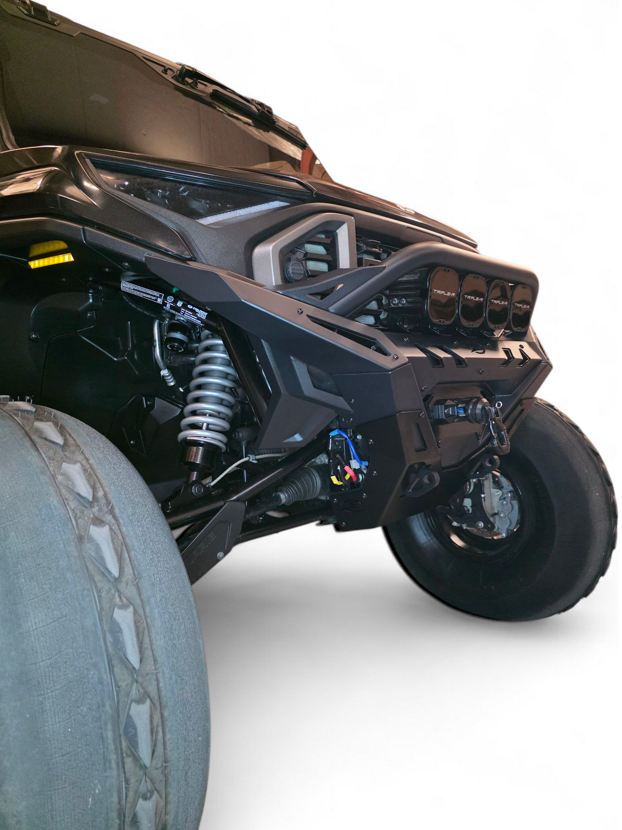 2024+ Polaris Ranger 1500 XD Volt Front Bumper www.elektricoffroad.com