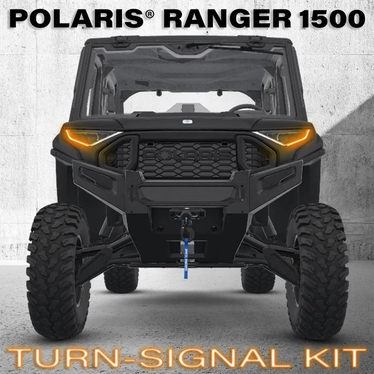 Turn-Signal Plug-&-Play Kit | 2024-2026 Polaris Ranger 1500 | Sequential Front LED Lights w/Taillight Integration SWITCH Works