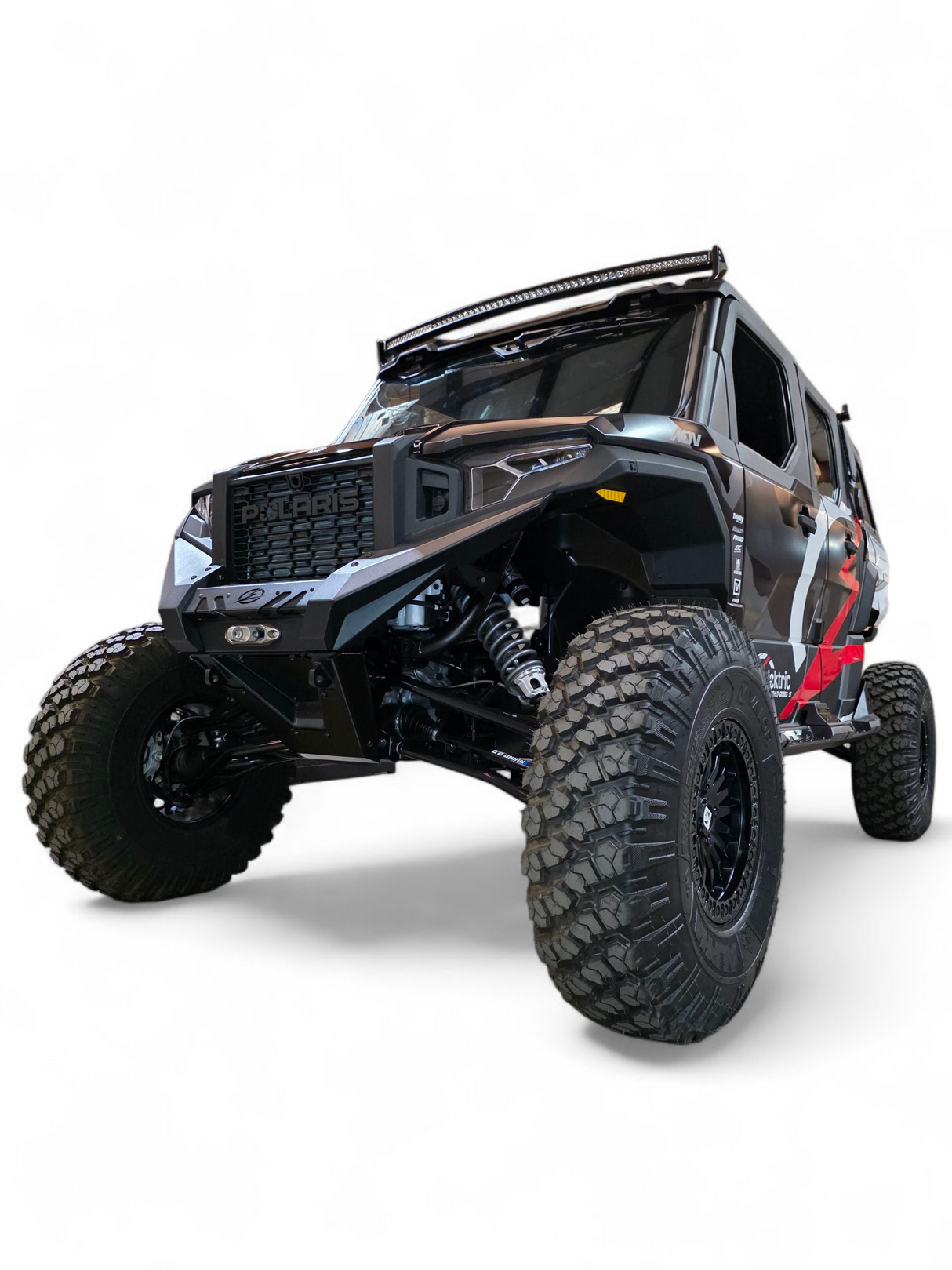 2024+ Polaris Xpedition HDX Front Winch Bumper (Standard Small Hoop) www.elektricoffroad.com