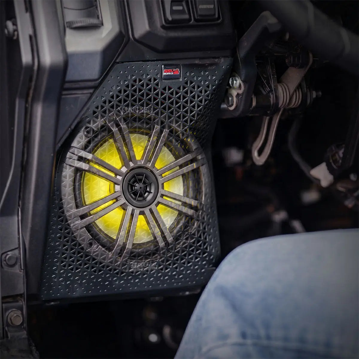 2024-2026 Polaris Xpedition ADV & XP, 1800w 7-Speaker Phase-5 K-Spec Plug-&-Play Audio Kit For Ride Command SSV Works