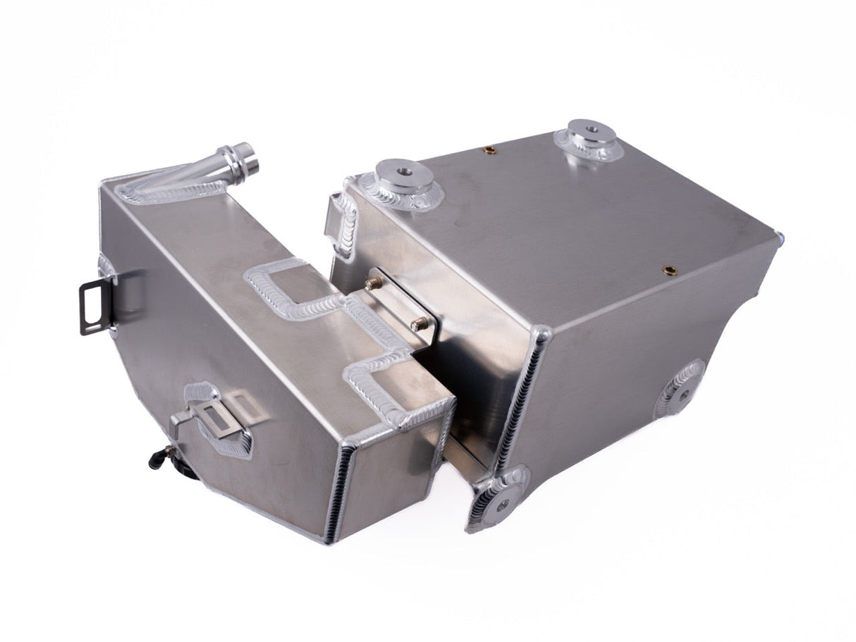 SPE Motorsport 6.7L Powerstroke Primary Coolant Tank with Integrated Battery Box