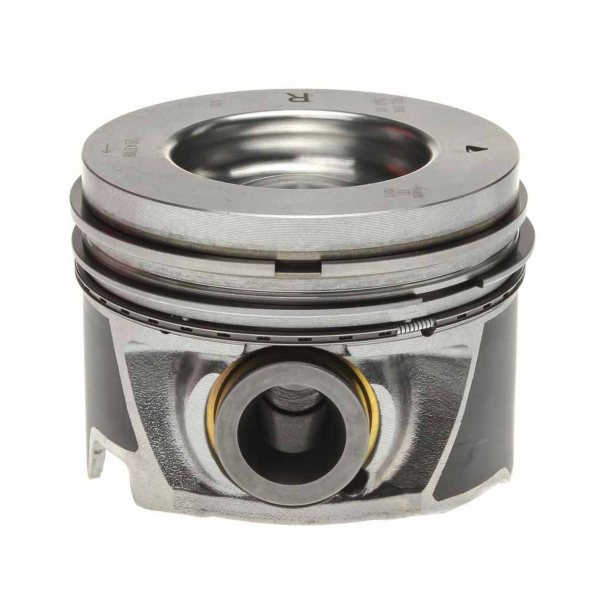 2006-2010 Duramax 6.6L Mahle Set of 4 Pistons w/ Rings Right Bank - .020 (224-3708WR.020)