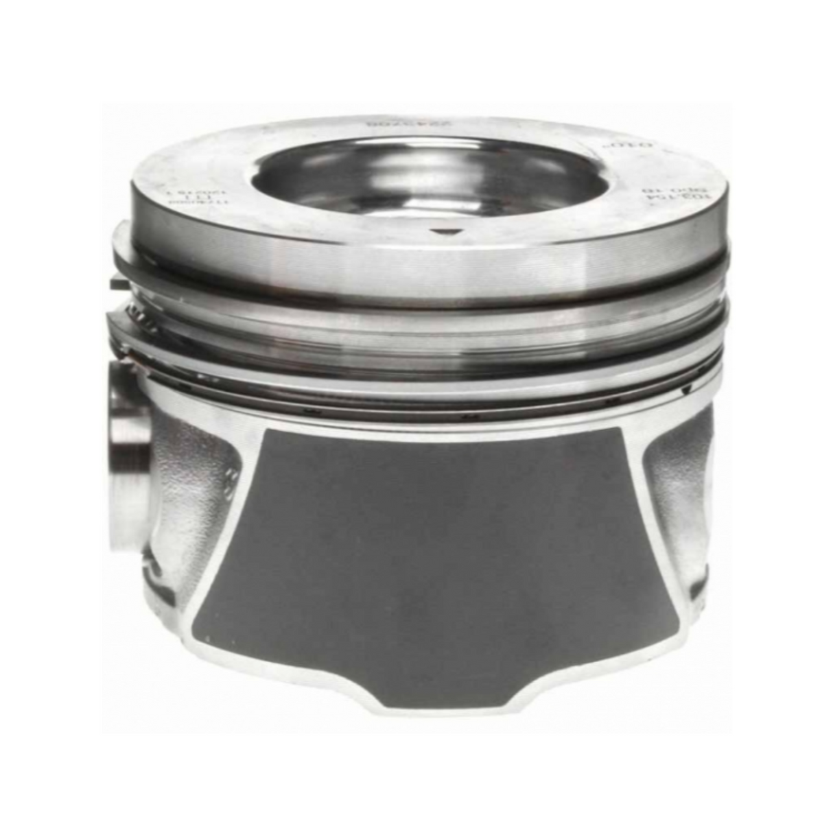 2006-2010 Duramax LLY/LBZ/LMM Mahle Set of 4 Pistons w/ Rings Left Bank - Standard (224-3709WR)