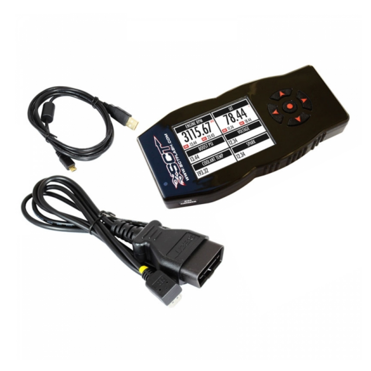 2020-2021 Powerstroke 6.7L SCT X4 Powerstroke Programmer w/ Cable (7015PD-B)