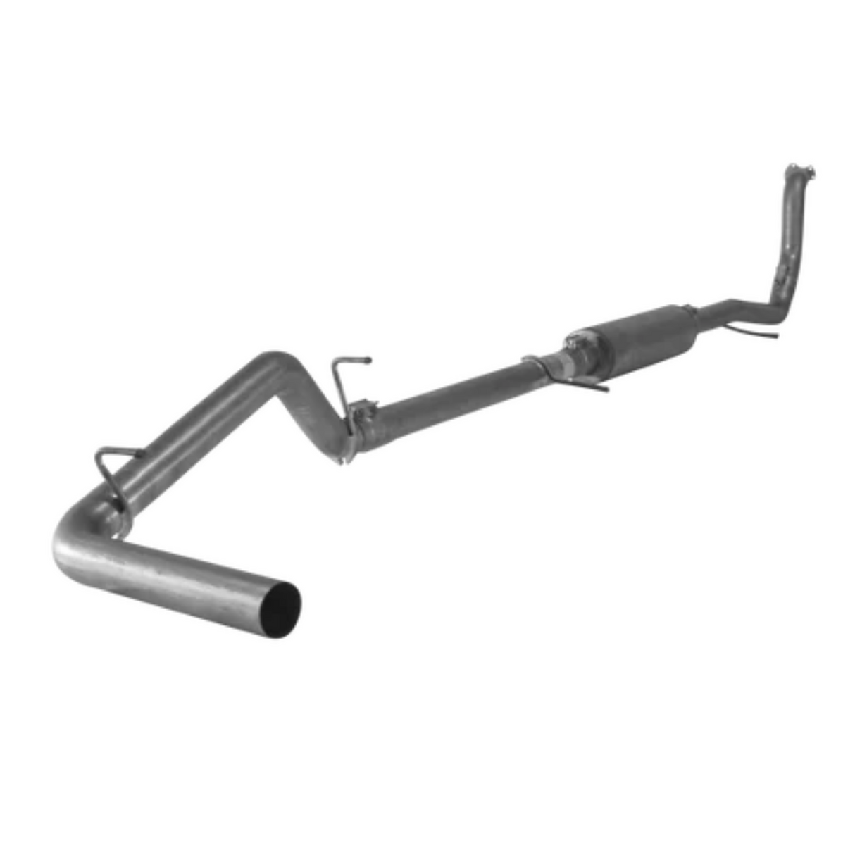 2016-2021 Duramax 2.8L DieselR 3" Turbo Back Exhaust Single With Muffler (255-01300)