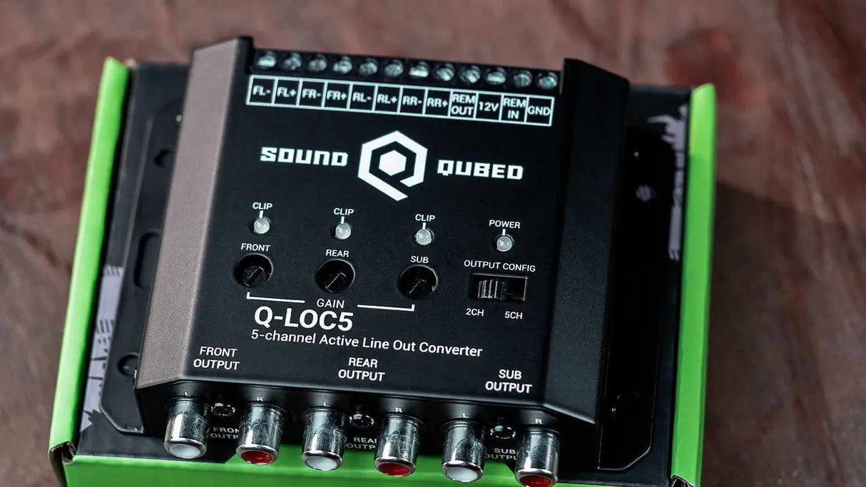 SoundQubed Q-LOC5 5-Channel Line Out Converter