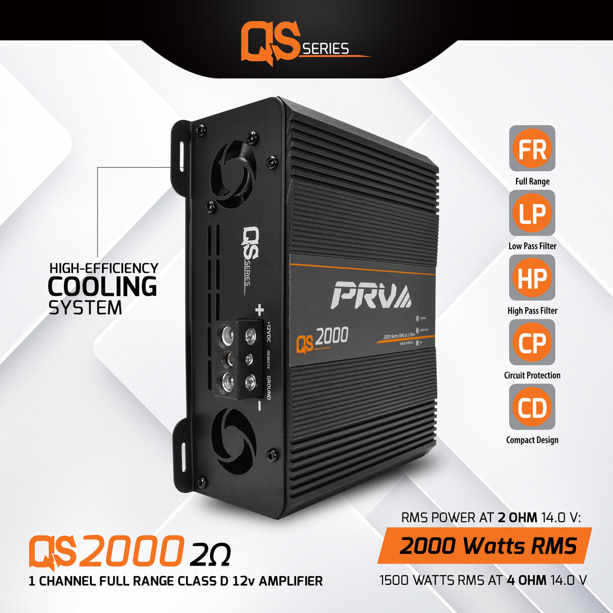 2000 Watts 8″ Bundle PRV Audio