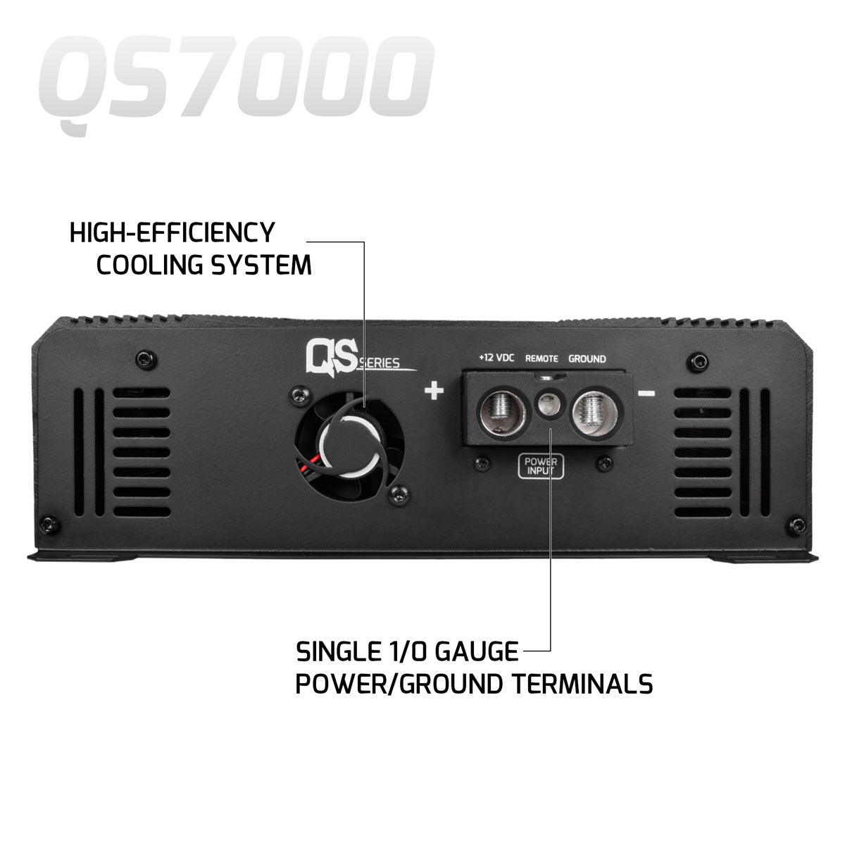 PRV QS7000 1 Ohm Amplifier PRV Audio