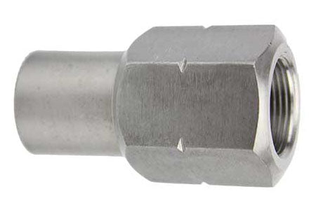 7/8" X 18TPI RH Tube Adapter 1" ID HEX