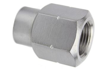 Hex Head Tube Adapters 1-1/4" - 7/8" Left and Right Thread for 1.5" ID pipe Far From Stock ruffstuff