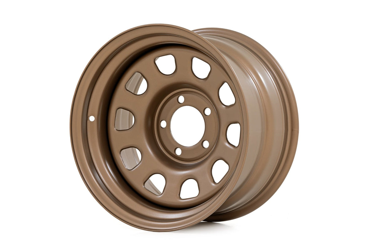 Steel Wheel Bronze 15x10 5x4.5 3.30 Bore -39 Rough Country