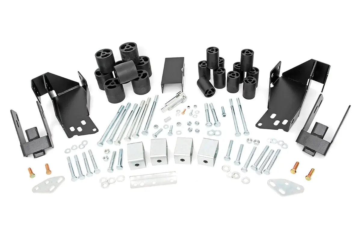 3 Inch Body Lift Kit Silverado/Sierra 1500 2WD/4WD (2007-2013) Rough Country