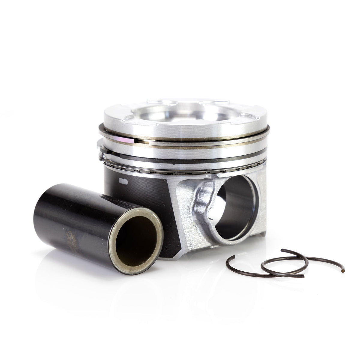 6.4L MAXXFORCE 7 Ford Power Stroke Fly Cut and De-Lipped Piston Kit With Rings