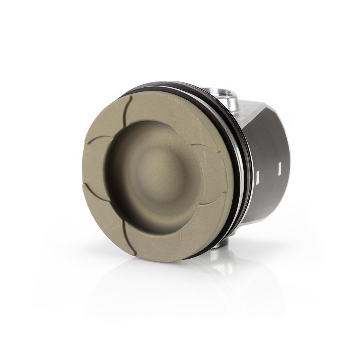 6.4L Ford Power Stroke Mahle Fly Cut, De-Lipped & Ceramic Coated Single Piston Kit With Rings