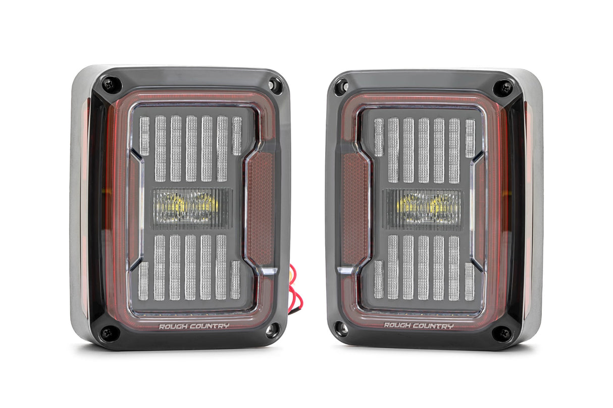 LED Tail light Jeep Wrangler JK/Wrangler Unlimited (2007-2018) Rough Country